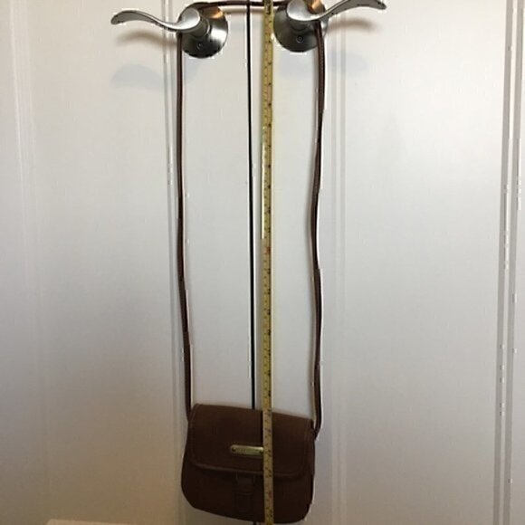 Vintage brown Liz Claiborne crossbody purse - Picture 5 of 16